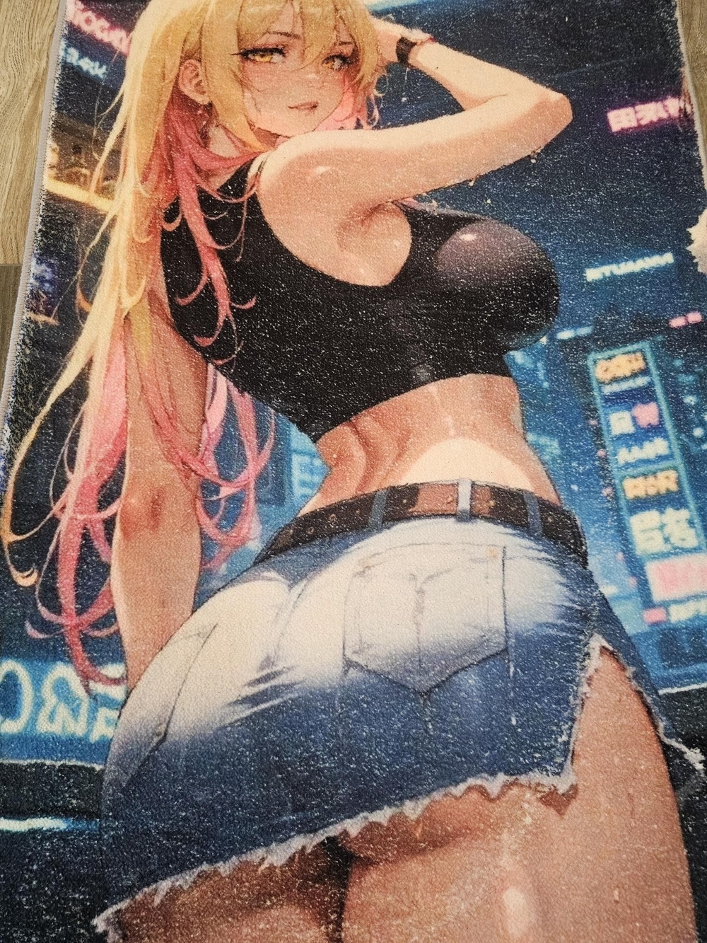 Anime Waifu Rug - Picture 2 of 2